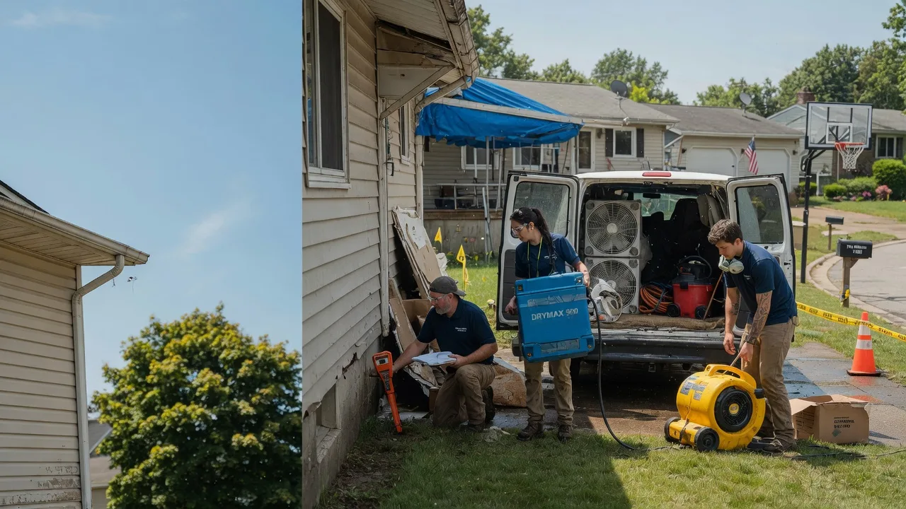 Ceiling Leak Cleanup in Sioux Center, IA near me